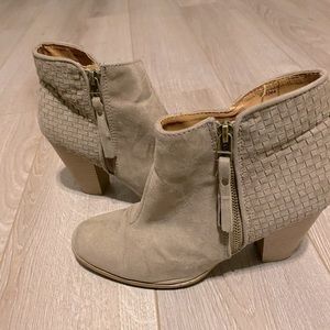 Sand color Booties